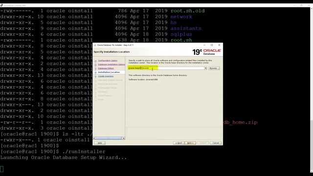 Install Oracle Database 19c on Linux 7 смотреть онлайн