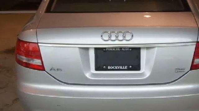 Pre-Owned 2006 Audi A6 Rockville MD 20852 смотреть онлайн
