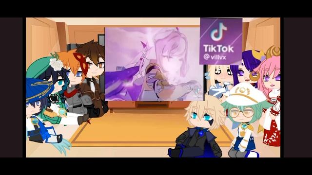 Genshin impact react to Honkai impact смотреть онлайн