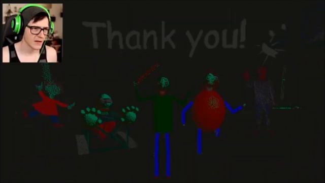 Gamers React to SURPRISE! + Hidden Room (Baldi's Basics Birthday Bash ENDING) смотреть онлайн