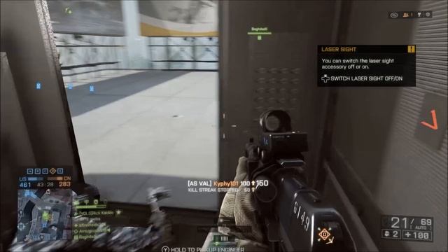AS VAL - First Look and Gameplay! Battlefield 4 Second Assault DLC Gun! смотреть онлайн