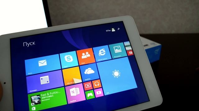 ONDA V975w. Мощный планшет на OS Windows 8.1