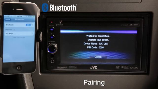 JVC Mobile Entertainment 2012 - Multimedia - Bluetooth Phone / Audio Streaming смотреть онлайн