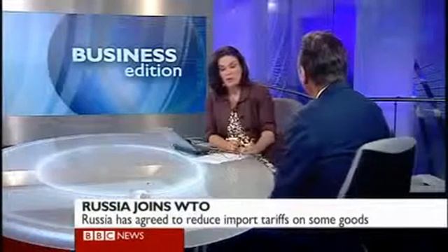 Бо Андерсон о вступлении России в ВТО смотреть онлайн