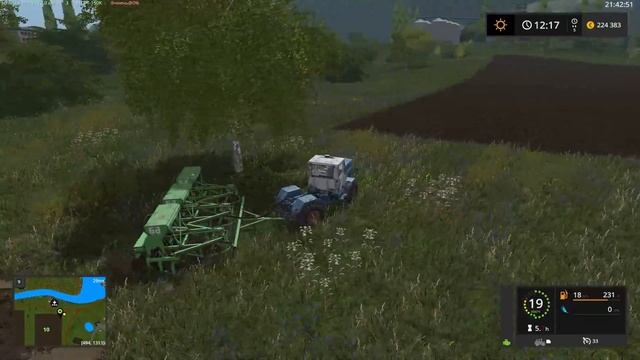 Farming Simulator 2017 карта "Колхоз им. Мичурина" смотреть онлайн