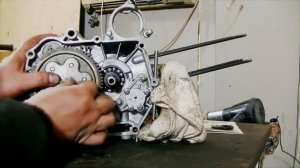 Racer Indigo 110 часть 4-  Собираем мотор