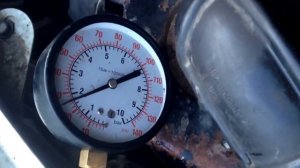 Замер давления топливного насоса Газель