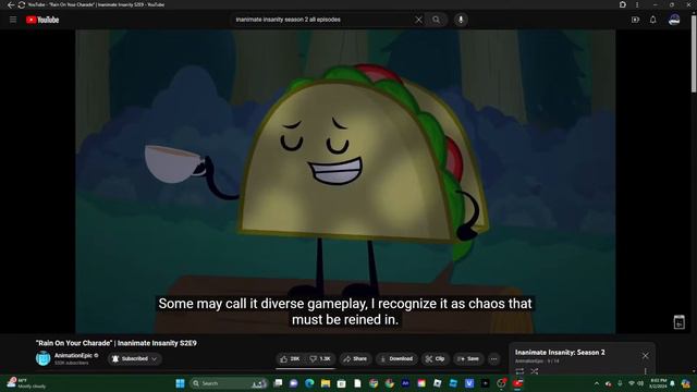 Reacting To Inanimate Insanity Season 2 (1-14)