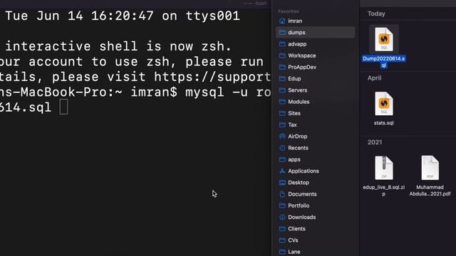 Import MySql Dump or Database using Command line in two minutes смотреть онлайн