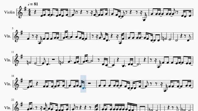 Violin Sheet Music: How to play East of Omaha by Lost Immigrants смотреть онлайн