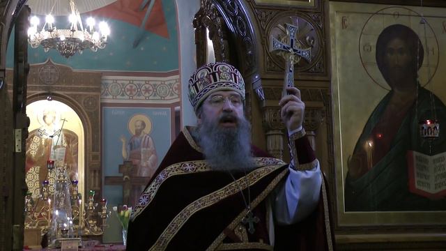 Слово о Кресте. Проповедь архимандрита Мелхиседека (Артюхина). 11.03.2018 смотреть онлайн