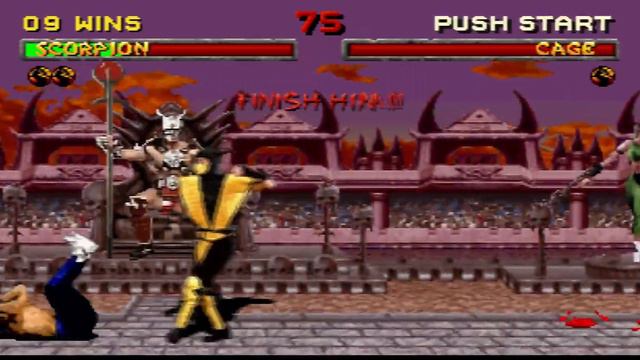 Mortal Kombat 2 HD Complete Walkthrough Sega Saturn смотреть онлайн