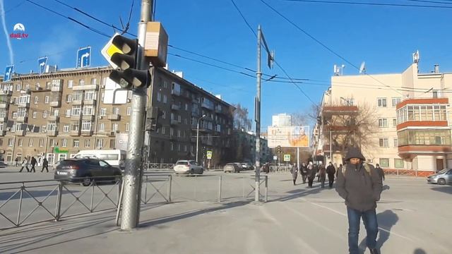 ЦУМ-Вокзал-ДКЖ-Цирк.Новосибирск.22.11.23. смотреть онлайн