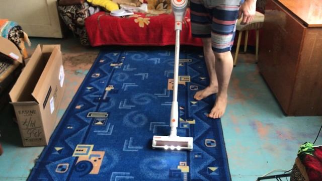 Аккумуляторный пылесос с Алиэкспресс ILIFE G80. Battery vacuum cleaner with Aliexpress ILIFE G80. смотреть онлайн