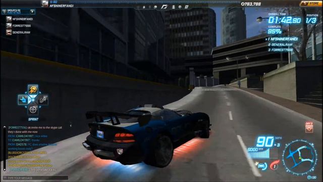 NFS World: Dodge Viper SRT10 ACR Review (NFS Mostwanted Edition) смотреть онлайн