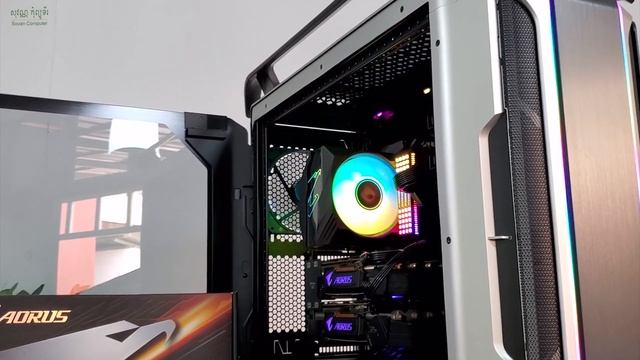 Case COSMOS C700M/ X570 Aorus Master / CPU RYZEN 9 3950X / ATC800 смотреть онлайн
