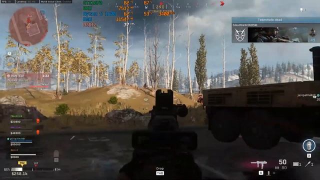 Call of Duty Warzone GTX 1070 + Ryzen 5 1600 High Settings 1080p смотреть онлайн