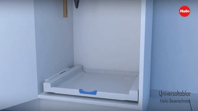 Выдвижная полка Hailo Laundry (цвет белый и темно-серый) смотреть онлайн