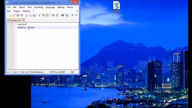 VBScript: Variables, Strings, Concatenation, Option Explicit (Video 2) |JOKO ENGINEERING| смотреть онлайн