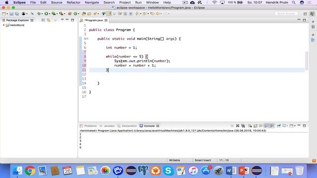 Java Tutorial Deutsch (German) [9/24] - While Schleife смотреть онлайн