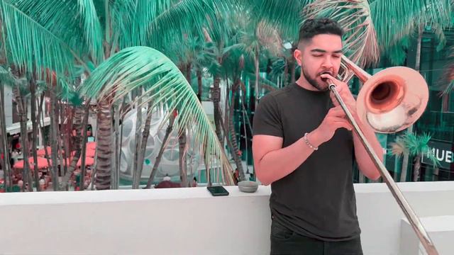 Thinkin Bout You - Frank Ocean (Trombone Cover) смотреть онлайн