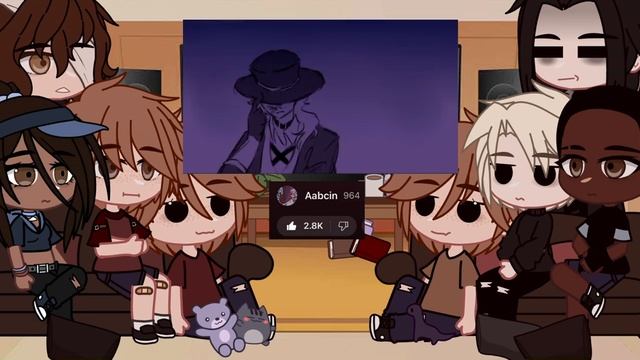 Mystery and Magic react to for dancing and dreaming//BSD x HP//Soukoku//GCR//Original смотреть онлайн