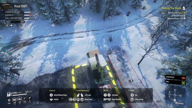 SnowRunner | Moving The Stock | Royal BM17 смотреть онлайн