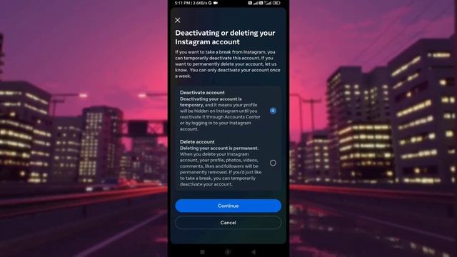 Instagram Account Delete कैसे करें Permanently | Instagram ki id kaise delete kare | How to Delete смотреть онлайн