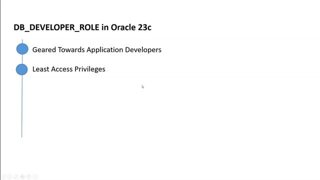 DB_DEVELOPER_ROLE in Oracle 23c смотреть онлайн