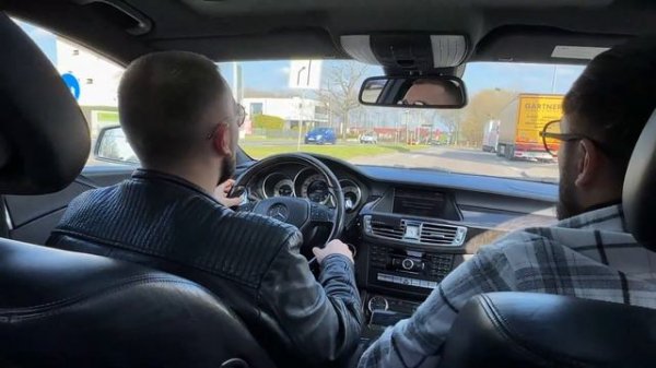 ОБЗОР НА Mercedes Benz w218 CLS  БАНАН