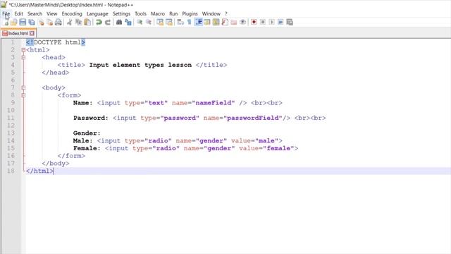 HTML for beginners 38: radio input type | RADIO BUTTON смотреть онлайн