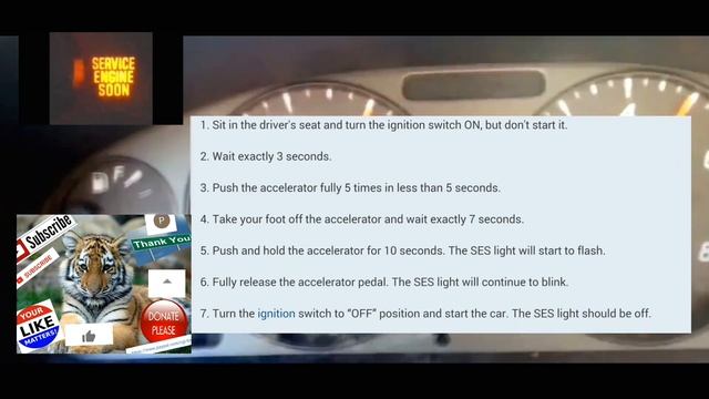 How to reset Service Engine soon Light on a 2004 Nissan Sentra..... смотреть онлайн