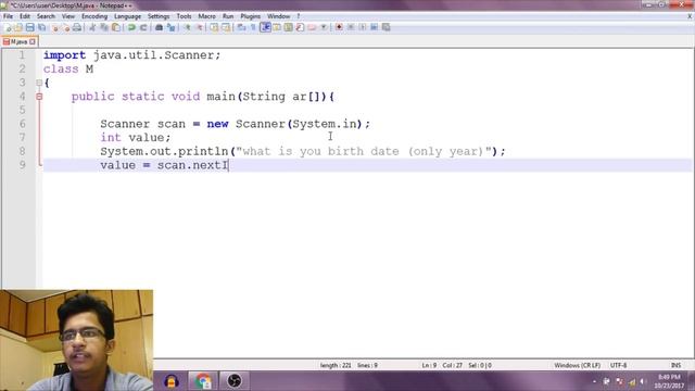 Scanner in java [Hindi] | get value by user | code future смотреть онлайн