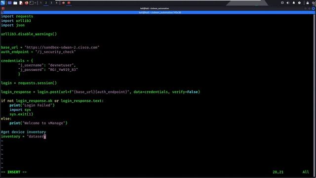Build Python Code For Cisco SD-WAN (NO LAB REQUIRED!!) смотреть онлайн