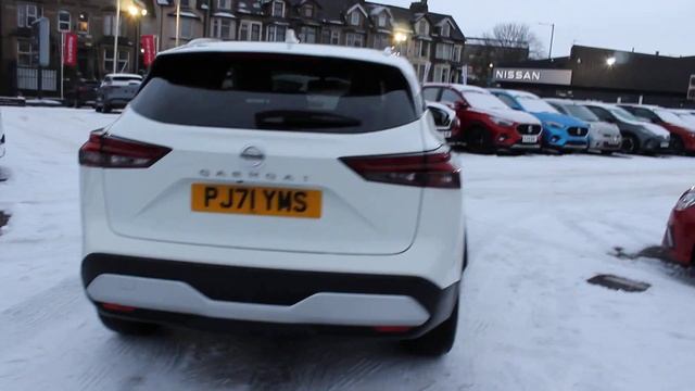 Nissan Qashqai | 1.3 DiG-T MH 158 N-Connecta 5dr Xtronic | Arctic White смотреть онлайн