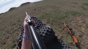 Пристрелка карабина Вепрь сок 95 308 win и Урал 2.