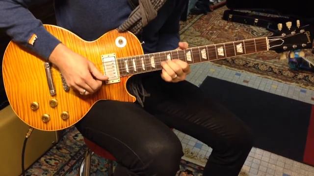 1996 Gibson Custom shop LP R9 смотреть онлайн