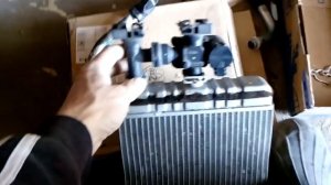 Opel Astra G, правильная замена радиатора отопителя!