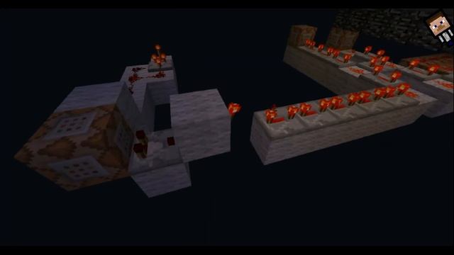 [Minecraft Демонстрации] Разлетающиеся при взрыве блоки смотреть онлайн