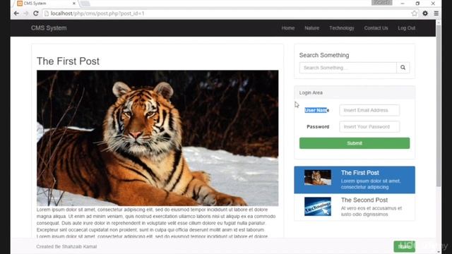 Complete PHP Course With Bootstrap3 CMS System & Admin Panel смотреть онлайн