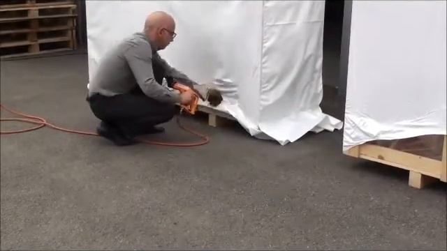 Газовый термоупаковочный пистолет Ripack 3000 от АЛДЖИПАК: упаковка габаритной продукции