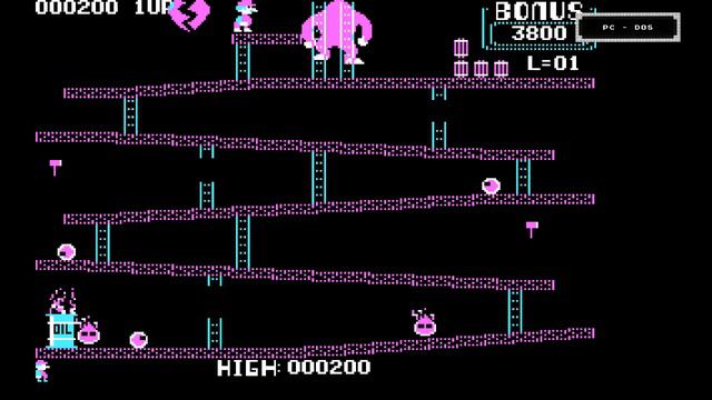 Donkey Kong (Original) - All versions compared смотреть онлайн