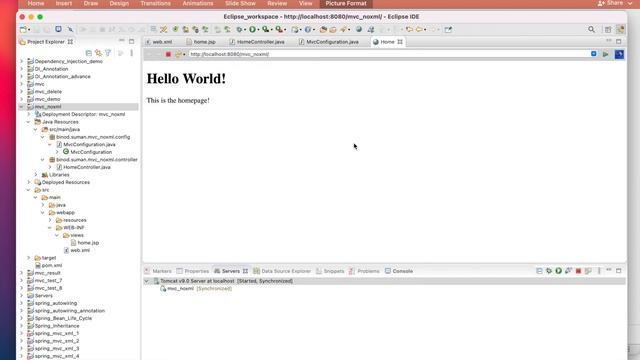 Spring MVC project without any XML | Annotation based | Java based configuration | Step by Step смотреть онлайн