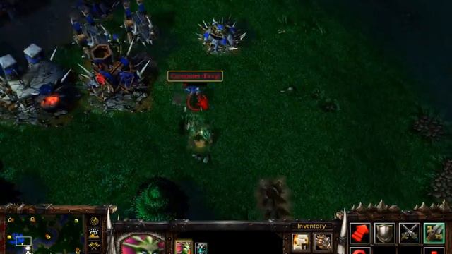 Warcraft 3 Race Gameplay - Lost Atlantean Empire (Naga) Vs Orcs (Easy) смотреть онлайн
