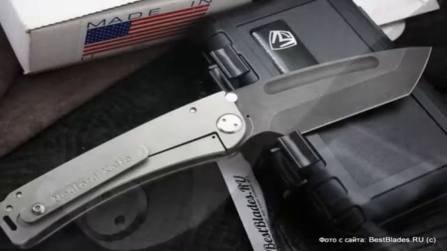 Нож складной Medford Marauder T PVD-FL/BL смотреть онлайн