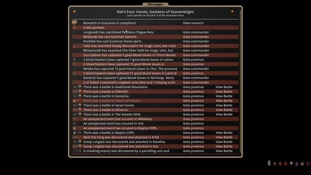 Warhammer Dominions 5 multiplayer - Skaven turns 40-41: War with the Lizards! смотреть онлайн