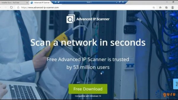 #IPscan of your network #advance IP Scanner