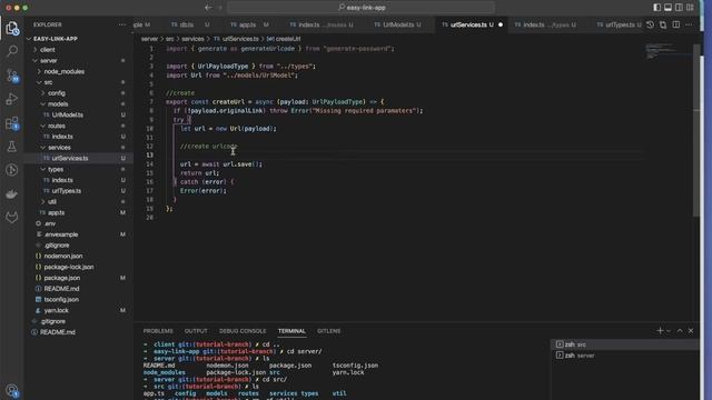 URL Shortener - MERN Stack Portfolio Project Part 1 | API Routes And Mongo Db