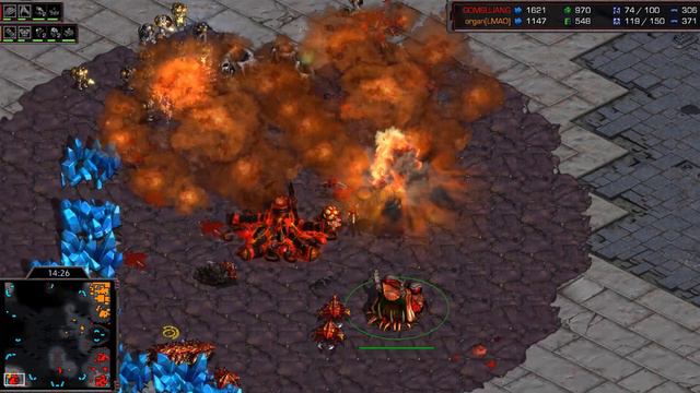 Hero (Z) v Piano (T) on Circuit Breakers - StarCraft - Brood War REMASTERED смотреть онлайн