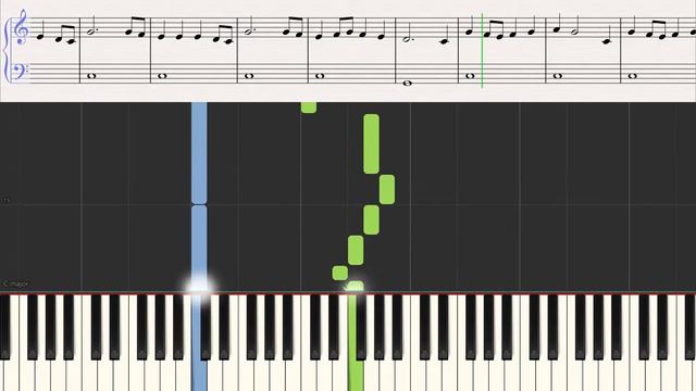 EASY VIVALDI PIANO SONG.THE SPRING - TUTORIAL FOR BEGINNERS. LEARN PLAYING CLASSICAL MUSIC. смотреть онлайн